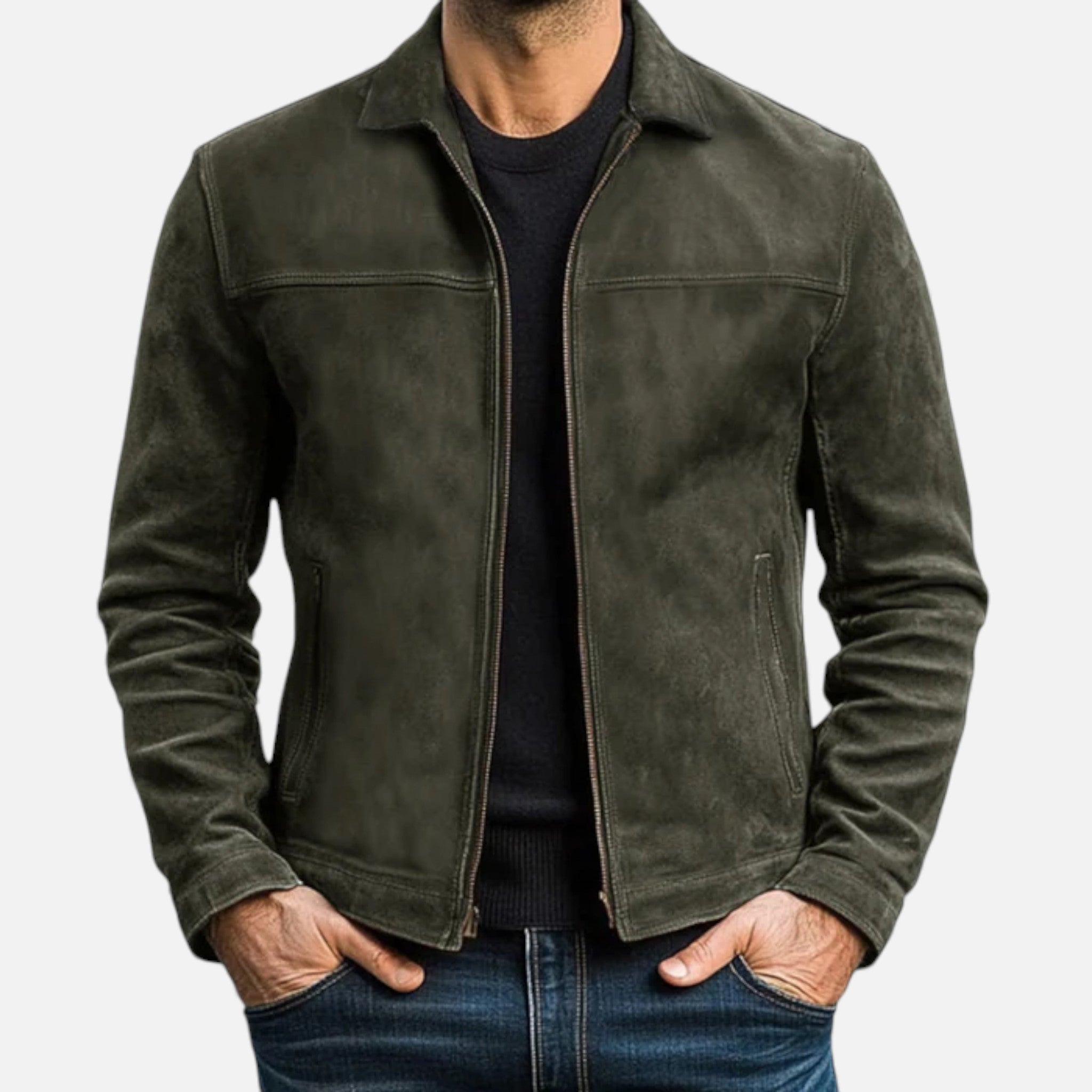 Amarendi | Veste Cuir Homme – Élégance Intemporelle